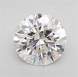 Picture of Lab Grown Diamond 1.00 Carats, Round with Excellent Cut, D Color, VVS2 Clarity and Certified by IGI