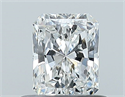 Diamante Natural 0.51 quilates, Radiante , Color F, claridad VS1 y certificado GIA