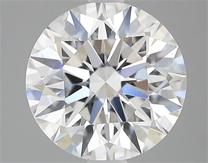 Picture of Lab Grown Diamond 2.02 Carats, Round with Excellent Cut, E Color, VVS2 Clarity and Certified by IGI