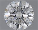 Diamante Natural 0.76 quilates, Redondo , Color G, claridad VVS1 y certificado GIA