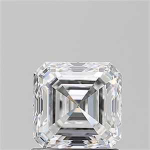 Picture of Natural Diamond 1.20 Carats, Asscher with  Cut, E Color, VS1 Clarity and Certified by GIA