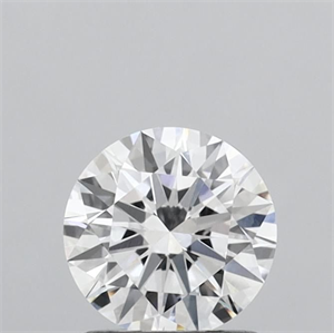 Picture of Lab Grown Diamond 1.09 Carats, Round with Ideal Cut, D Color, VVS2 Clarity and Certified by IGI