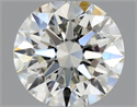 Diamante Natural 0.52 quilates, Redondo , Color J, claridad VVS1 y certificado GIA