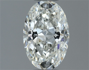 Picture of Natural Diamond 0.50 Carats, Oval with  Cut, J Color, VS1 Clarity and Certified by GIA