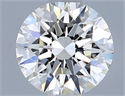 Diamante Natural 0.41 quilates, Redondo , Color H, claridad VVS2 y certificado GIA