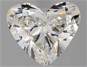 Natural Diamond 2.19 Carats, Heart with  Cut, H Color, VVS2 Clarity and Certified by GIA
