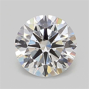 Picture of Lab Grown Diamond 1.01 Carats, Round with Ideal Cut, D Color, VVS2 Clarity and Certified by IGI