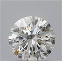 Diamante Natural 0.74 quilates, Redondo , Color F, claridad IF y certificado IGI
