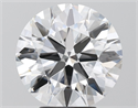 Lab Grown Diamond 4.88 Carats, Round with Excellent Cut, F Color, VVS1 Clarity and Certified by IGI