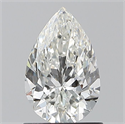 Natural Diamond 1.00 Carats, Pear with  Cut, G Color, SI2 Clarity and Certified by GIA
