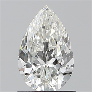 Picture of Natural Diamond 1.00 Carats, Pear with  Cut, G Color, SI2 Clarity and Certified by GIA