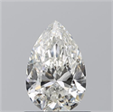 Diamante Natural 0.72 quilates, De pera , Color H, claridad VS2 y certificado GIA