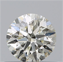 Natural Diamond 0.40 Carats, Round with Excellent Cut, L Color, VVS1 Clarity and Certified by GIA