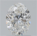 Diamante Natural 0.70 quilates, Ovalado , Color E, claridad VS2 y certificado GIA