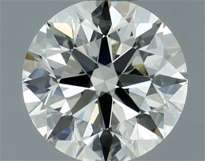 Picture of Natural Diamond 0.70 Carats, Round with Excellent Cut, K Color, SI1 Clarity and Certified by IGI