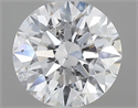 Diamante Natural 0.54 quilates, Redondo , Color D, claridad SI2 y certificado GIA
