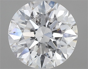 Foto Diamante Natural 0.54 quilates, Redondo , Color D, claridad SI2 y certificado GIA de