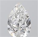 Natural Diamond 1.20 Carats, Pear with  Cut, E Color, VS1 Clarity and Certified by GIA