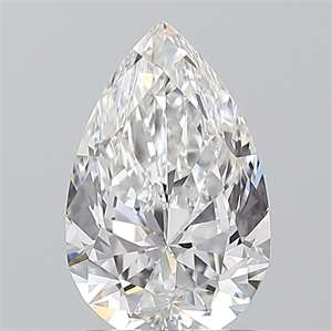 Picture of Natural Diamond 1.20 Carats, Pear with  Cut, E Color, VS1 Clarity and Certified by GIA
