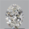 Diamante Natural 0.70 quilates, Ovalado , Color G, claridad VVS2 y certificado GIA