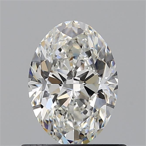 Foto Diamante Natural 0.70 quilates, Ovalado , Color G, claridad VVS2 y certificado GIA de