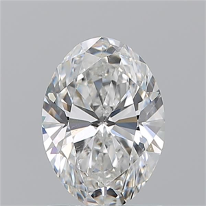 Picture of Natural Diamond 1.20 Carats, Oval with  Cut, F Color, SI1 Clarity and Certified by GIA