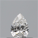 Natural Diamond 0.23 Carats, Pear with  Cut, F Color, VS1 Clarity and Certified by GIA