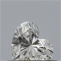 Diamante Natural 0.31 quilates, Corazón , Color G, claridad VVS1 y certificado GIA