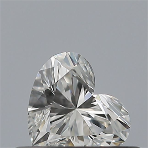 Picture of Natural Diamond 0.31 Carats, Heart with  Cut, G Color, VVS1 Clarity and Certified by GIA