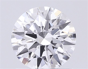 Picture of Lab Grown Diamond 1.01 Carats, Round with Excellent Cut, E Color, VVS2 Clarity and Certified by IGI
