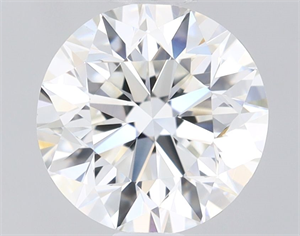Picture of Natural Diamond 1.00 Carats, Round with Excellent Cut, I Color, VS1 Clarity and Certified by GIA