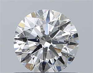 Picture of Natural Diamond 0.70 Carats, Round with Excellent Cut, G Color, I1 Clarity and Certified by GIA