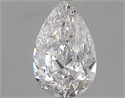 Natural Diamond 1.24 Carats, Pear with  Cut, D Color, I1 Clarity and Certified by GIA