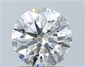 Diamante Natural 0.90 quilates, Redondo , Color H, claridad SI2 y certificado GIA
