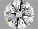 Del inventario de diamantes de laboratorio, 3.04 quilates, Redondo , Color D, claridad VVS2 y certificado IGI