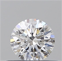 Diamante Natural 0.43 quilates, Redondo , Color D, claridad VVS1 y certificado GIA