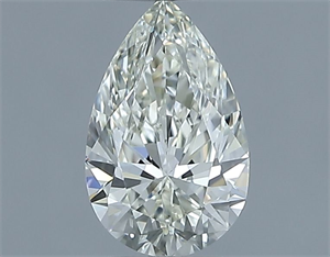 Foto Diamante Natural 0.50 quilates, De pera , Color I, claridad IF y certificado IGI de