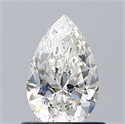 Diamante Natural 0.75 quilates, De pera , Color H, claridad VS1 y certificado GIA