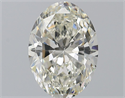 Diamante Natural 4.01 quilates, Ovalado , Color J, claridad VVS1 y certificado GIA