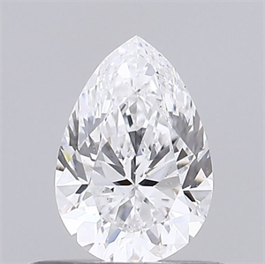 Foto Diamante Natural 0.40 quilates, De pera , Color D, claridad VS2 y certificado GIA de