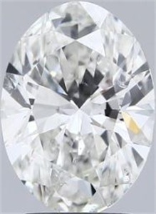 Foto Diamante Natural 2.50 quilates, Ovalado , Color I, claridad SI2 y certificado GIA de