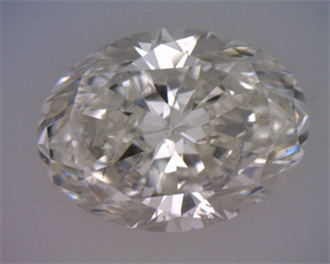 Picture of Natural Diamond 1.70 Carats, Oval with  Cut, I Color, SI2 Clarity and Certified by GIA