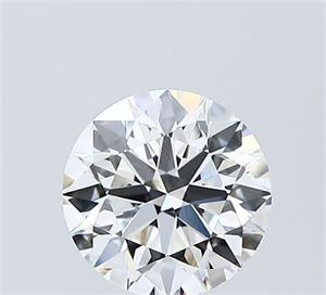 Picture of Lab Grown Diamond 1.51 Carats, Round with Excellent Cut, E Color, VVS2 Clarity and Certified by IGI