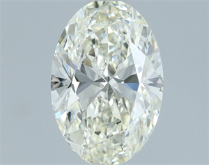 Picture of Natural Diamond 1.01 Carats, Oval with  Cut, I Color, VVS1 Clarity and Certified by IGI