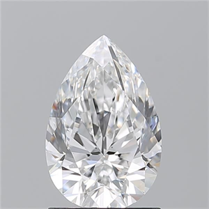 Picture of Natural Diamond 1.40 Carats, Pear with  Cut, E Color, VS1 Clarity and Certified by GIA