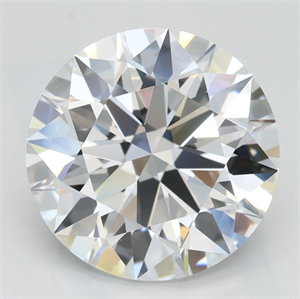 Picture of Lab Grown Diamond 3.06 Carats, Round with Ideal Cut, D Color, VVS1 Clarity and Certified by IGI