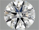 Diamante Natural 0.51 quilates, Redondo , Color G, claridad VS2 y certificado GIA