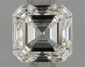 Foto Diamante Natural 0.90 quilates, Asscher , Color H, claridad SI1 y certificado IGI de