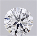 Del inventario de diamantes de laboratorio, 1.57 quilates, Redondo , Color D, claridad VS1 y certificado IGI