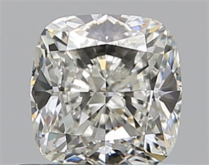 Picture of Natural Diamond 0.61 Carats, Cushion with  Cut, J Color, VVS1 Clarity and Certified by GIA